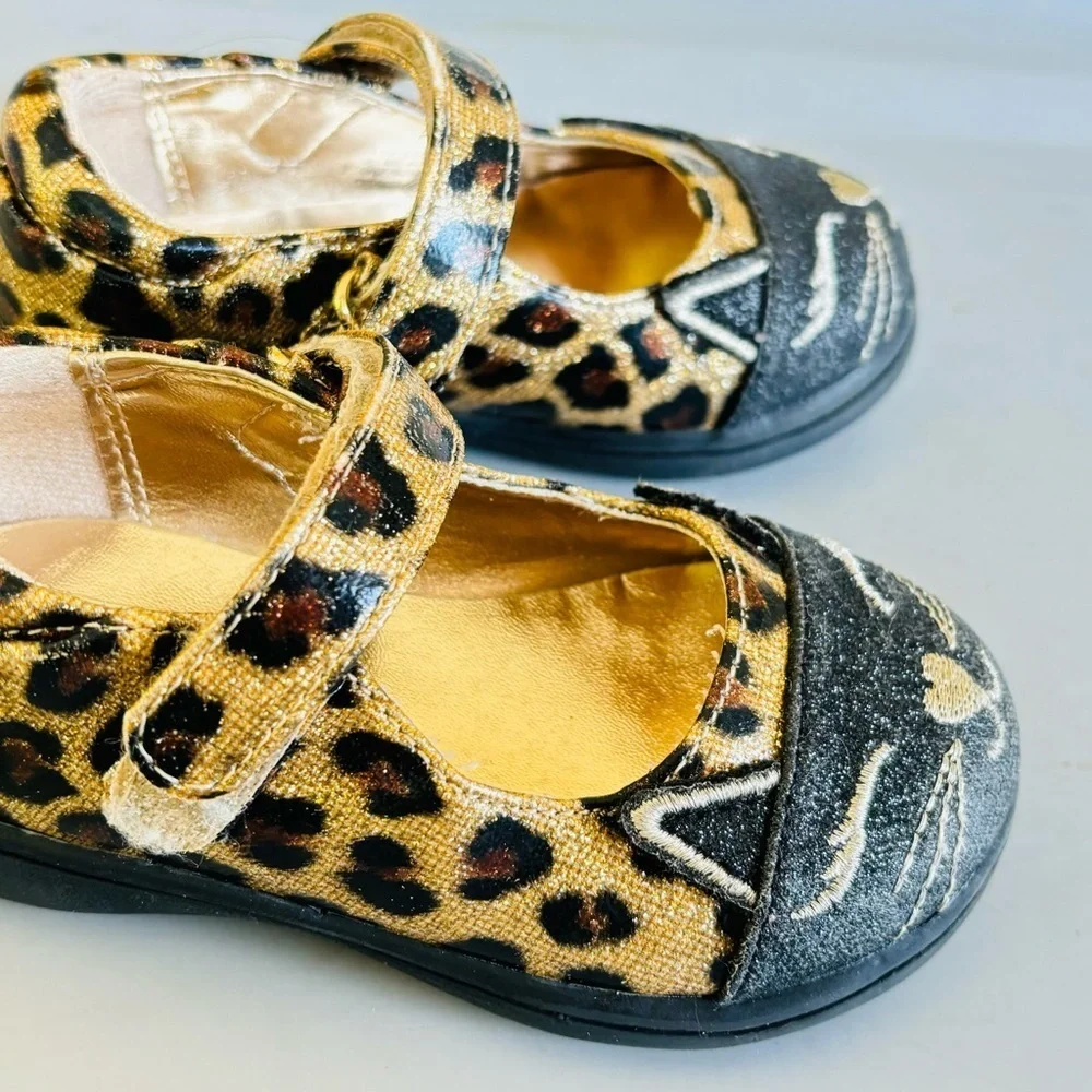 Nina Leopard Kitty Maryjanes